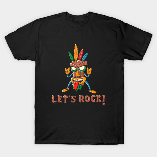 Let's Rock! T-Shirt by thewizardlouis